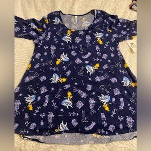 Disney LuLaRoe 2XL Alice Perfect T
